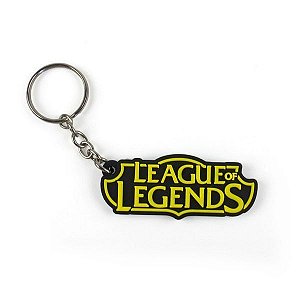 Chaveiro League Of Legends LOL Emborrachado