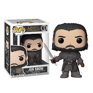Pop Funko Jon Snow #61 Game Of Thrones Oficial GOT HBO