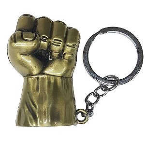 Chaveiro Hulk Mão Marvel Em Metal