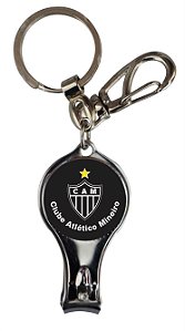 Chaveiro Atlético Mineiro Cortador metal c/Mosquetão Oficial