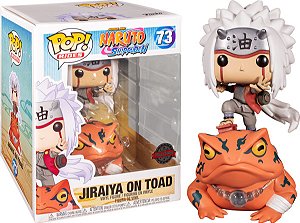 Pop Funko Jiraiya On Toad #73 No Sapo Naruto Edição Especial