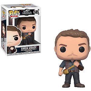 POP Funko Owen Grady #585 Oficial Jurassic World Park