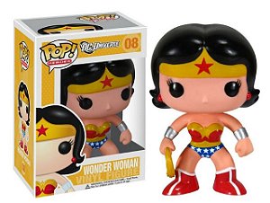 Pop Funko Wonder Woman #08 Mulher Maravilha DC Super Heroes