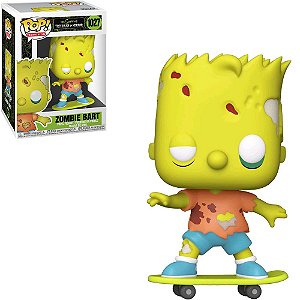 Pop Funko Zombie Bart #1027 The Simpsons Treehouse Of Horror