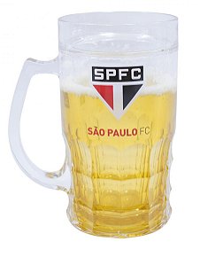 Caneca de Chopp São Paulo Sempre Cheia Congelante Oficial