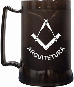 Caneca Arquitetura Gel Congelante 400 ML Brasão Arquiteto(a)