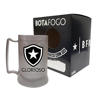 Caneca Botafogo Gel Congelante 400 ML Escudo Oficial