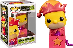 Pop Funko Jack In The Box Homer #1031 Na Caixa The Simpsons