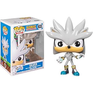 Pop Funko Silver #633 Sonic The Hedgehog Oficial Games Sega