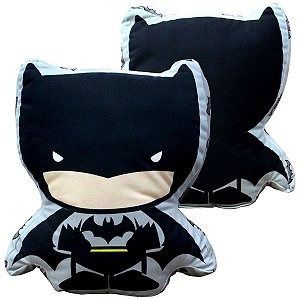 Almofada 3D Batman Aveludada Antialérgica Oficial DC Comics