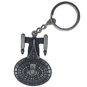 Chaveiro Nave Espacial Discovery Star Trek 3D Metal