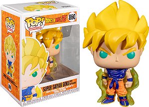 POP Funko Super Saiyan Goku #860 Oficial Dragon Ball Z C/ NF