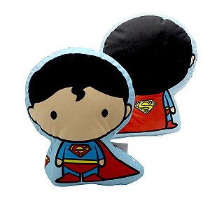 Almofada 3D Superman Aveludada Antialérgica Oficial DC