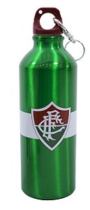 Garrafa Fluminense Alumínio Verde C/ Mosquetão 500ML Oficial