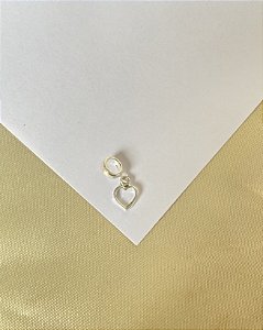 Berloque Coração Vazado