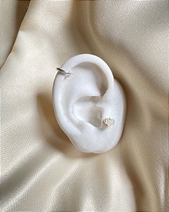 Piercing Hélix Liso Click em Prata 925