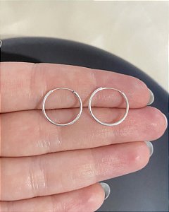 Argola em Prata Fina G