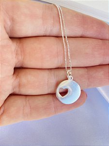 Colar Medalha Coração