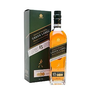 Whisky johnnie Walker Green label 15 anos 750ml