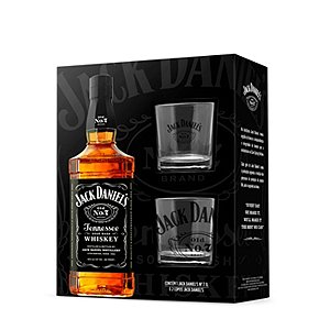Kit Whisky Jack daniels 1l + 2 Copos