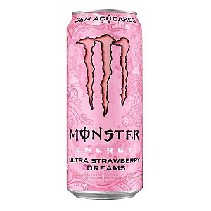 Energético Monster Strawberry 473ml Cx. 6un