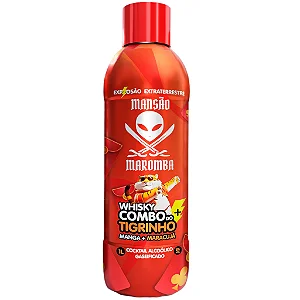 Drink Mansão Maromba Whisky Tigrinho 1l Cx. 6un