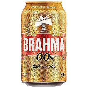 Cerveja Brahma Zero 350ml Cx. 12un