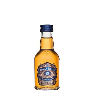 Whisky Chivas Regal 18 anos Miniatura 50ml