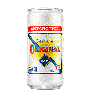 Cerveja Antarctica Original 269ml Cx. 15un