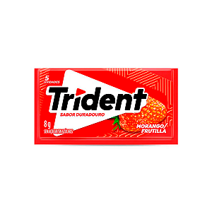 Bala Trident Morango 8g Cx. 21un