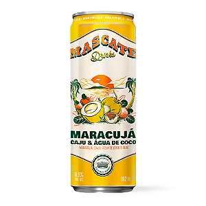 Drink Mascate Maracujá, Caju e Água de Coco 362ml