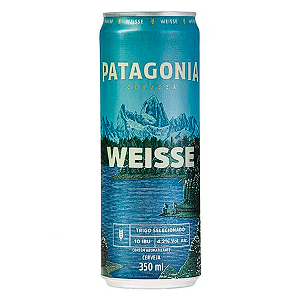 Cerveja Patagonia Weisse 350ml Cx. 8un