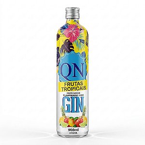 Gin Qn Dry Frutas Tropicais 900ml