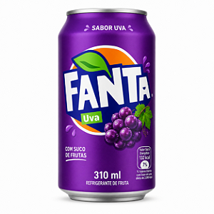 Refrigerante Fanta Uva 310ml