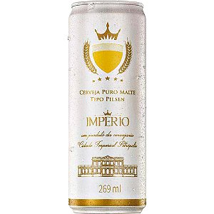 Cerveja Imperio Pilsen 350ml Cx. 12un