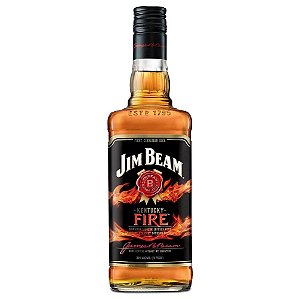 Whisky Jim beam fire 1l