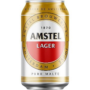 Cerveja Amstel 350ml 12 Un.