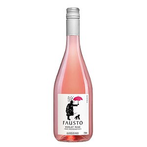 Pizzato Vinho Rosé Fausto Merlot 2021