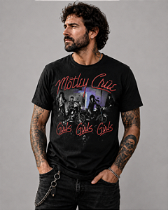 MÖTLEY CRUE GIRLS, GIRLS, GIRLS STAMP TS 696