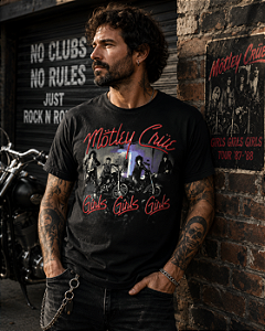 MÖTLEY CRUE GIRLS, GIRLS, GIRLS STAMP TS 696