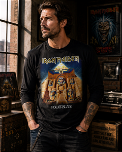 IRON MAIDEN POWERSLAVE STAMP LONG 017