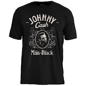 JOHNNY CASH MAN IN BLACK STAMP TS 1461