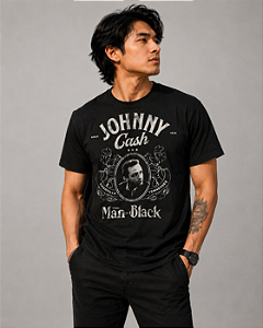 JOHNNY CASH MAN IN BLACK STAMP TS 1461