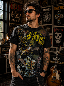 AVENGED SEVENFOLD STAMP PRE 027