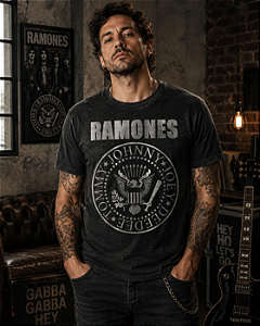 RAMONES LOGO CLASSICO STAMP MCE 151