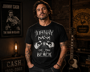 JOHNNY CASH - CROSS GUITARS STAMP TS 1460