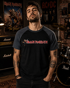 IRON MAIDEN THE TROOPER STAMP RAG 003