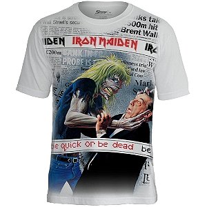 IRON MAIDEN BE QUICK OR BE DEAD STAMP PRE 106