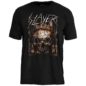SLAYER SPIKY THORNED SKULL STAMP TS 1510