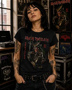 BABY LOOK IRON MAIDEN SENJUTSU STAMP BB 446